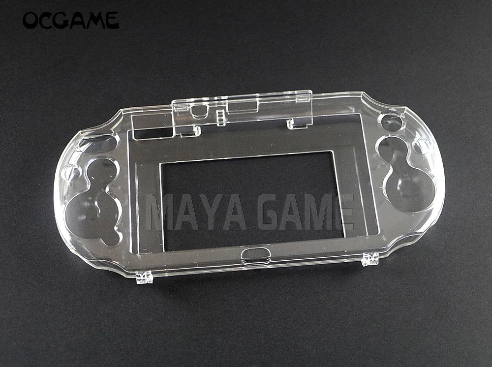 OCGAME Clear Hard Case Transparent Protective Cover Shell Skin for Sony psv2000 Psvita PS Vita