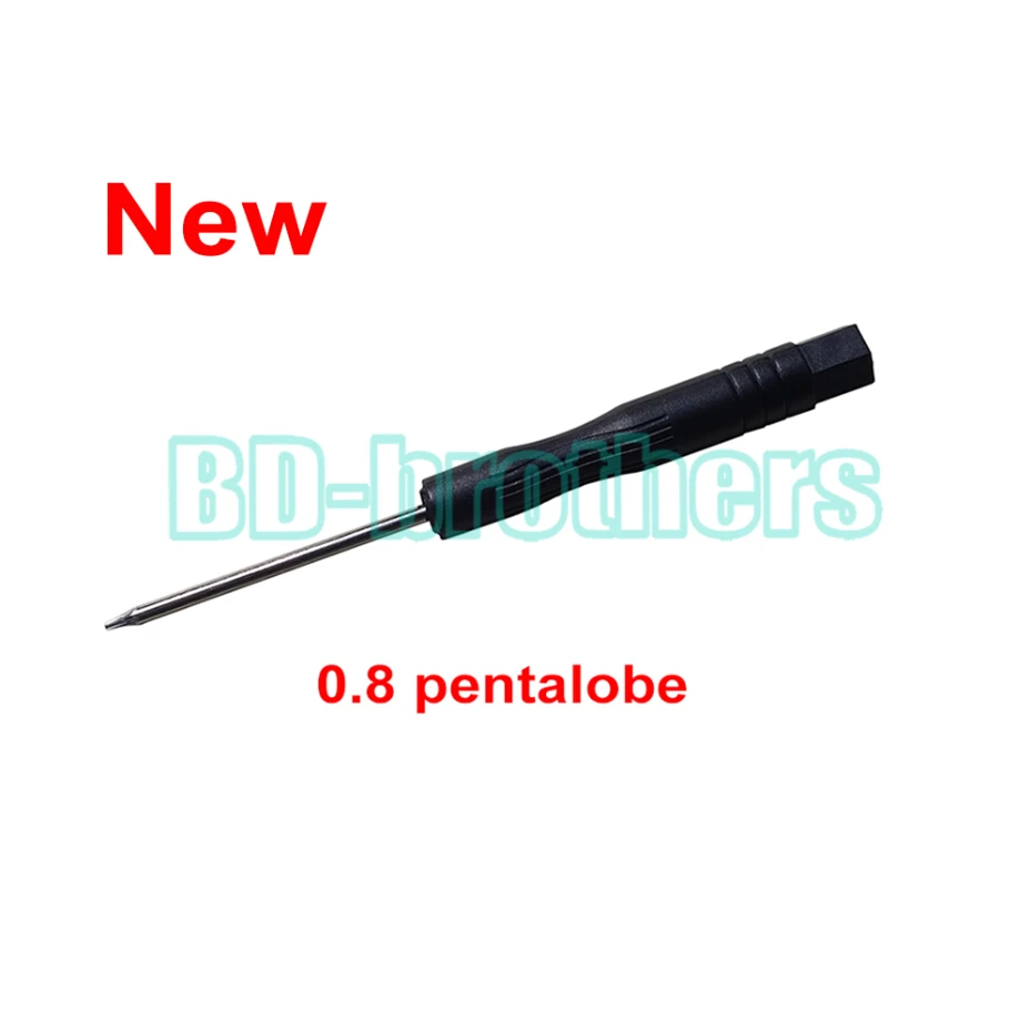 

0.8 Pentalobe Screwdriver Pentacle 5 Point Mini Black Open Tool for iPhone 4 4S 5G 5S 6 Plus 6S 7 Plus Bottom Screw 3000pcs/lot