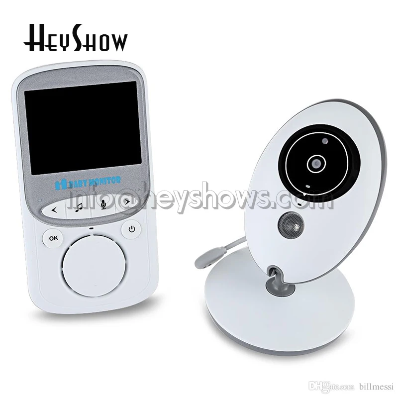 VB605 Senza Fili 2.4 pollice LCD A Colori Audio Video Baby Monitor Citofono IR LED Portatile Del Ba