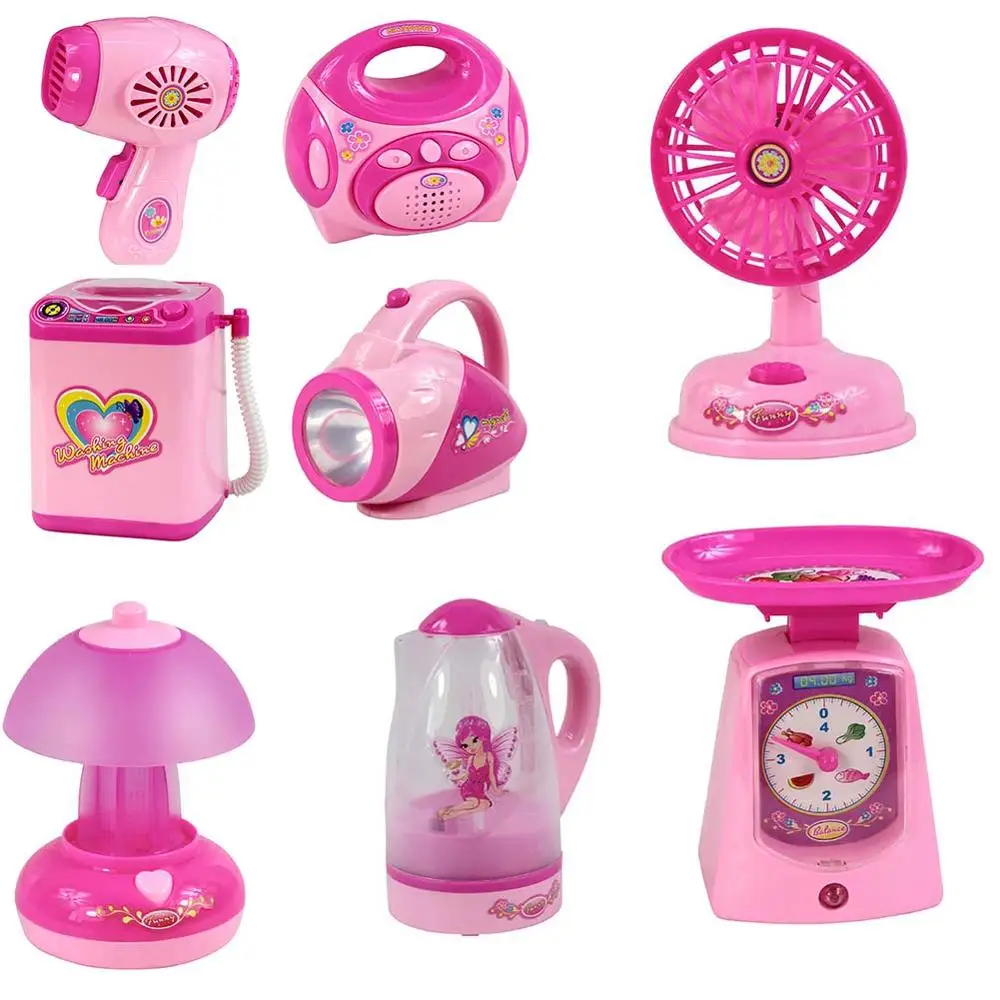 

Kids Educational Simulation Mini Home Appliances Pretend Play Toy Birthday Gift