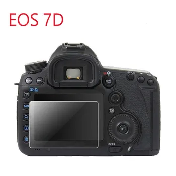 

Tempered Glass Protector Guard Cover for Canon EOS 7D DSLR Camera LCD Display Screen Protective Film Protection