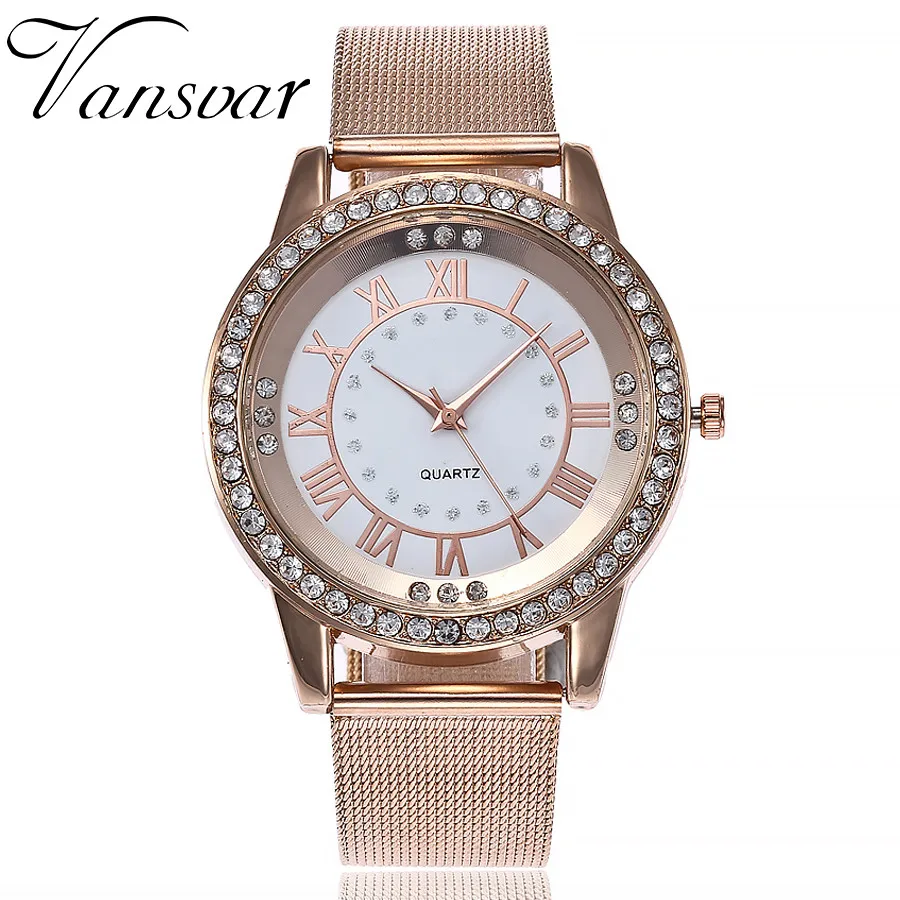 

Women Watch Luxury Brand Rhinestone Ladies Watch Fashion Casual Stainless Steel Quartz Wristwatches Clock Relogio Feminino #W