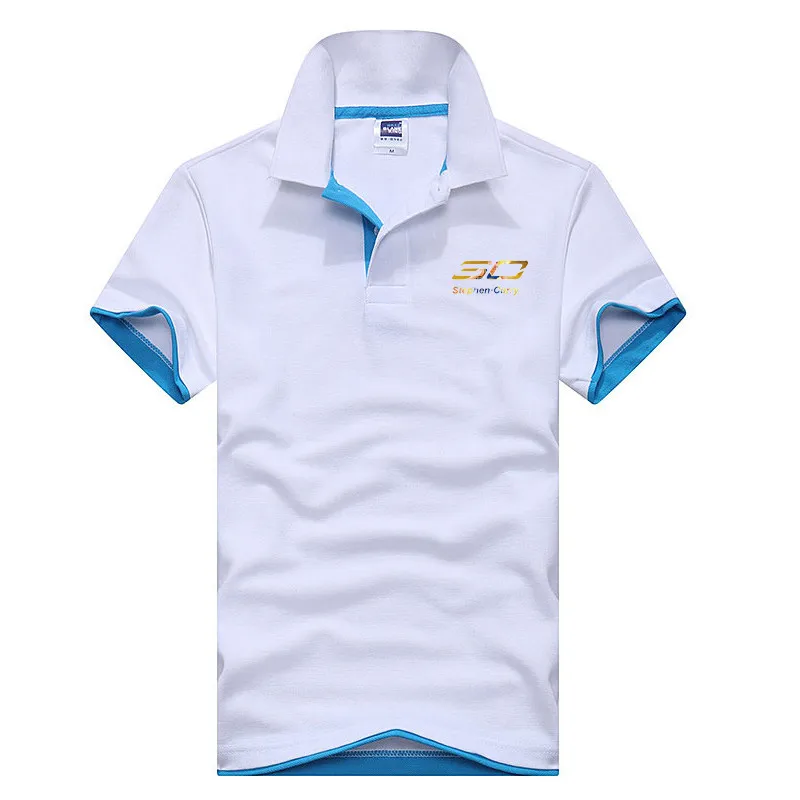 

The new 2018 men's wear brand Polo shirt, designed for men, Polos men's cotton short-sleeved shirt brand pure color Polo shirt
