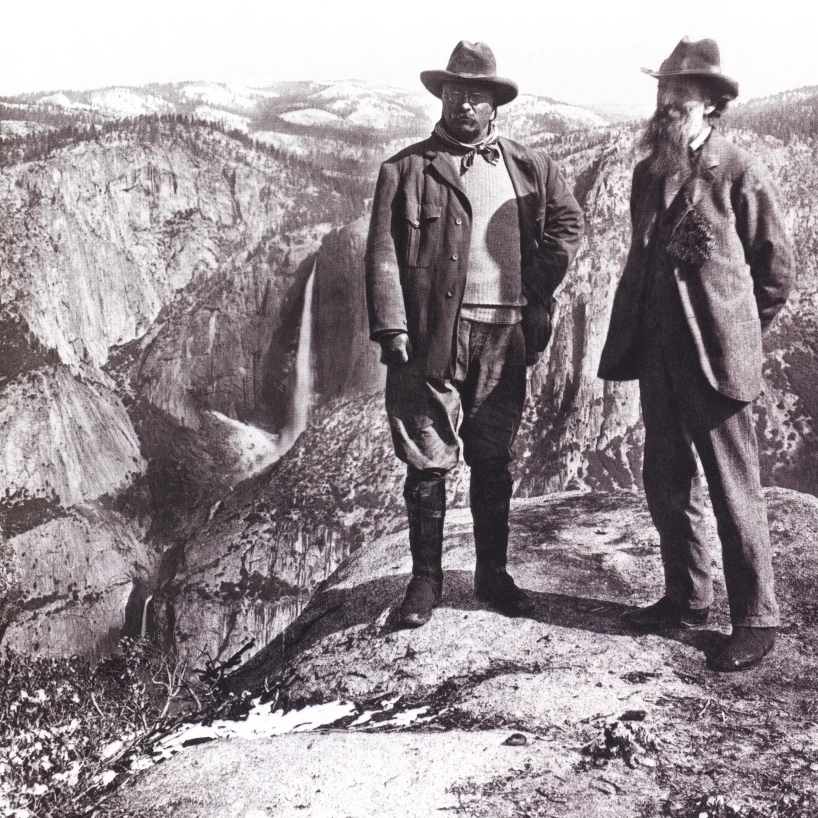 Roosevelt and Muir  1903 Poster Print by Science Source (36 x 24)