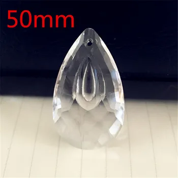 

Factory Price 5pcs 50*29*14mm Crystal Chandelier Pendants Lamp Grid Almond Drops Hanging Prisms Home Lamp Curtain Decoration