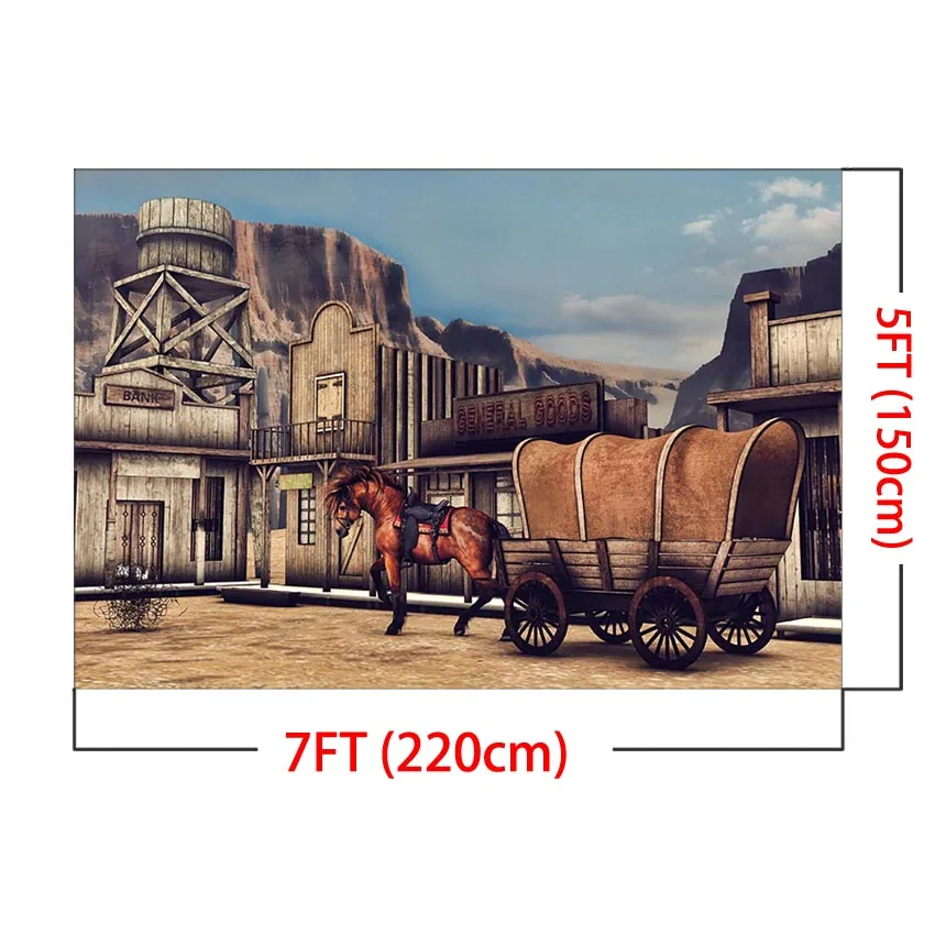 Фотофоны MEHOFOTO Wild West Cowboy Saloon для фотосъемки фон фотостудии|Фон фотосъёмки| |