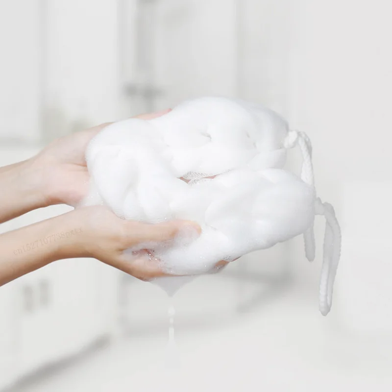 Xiaomi Youpin Qualitell полотенце для чистки душа для ванной губка для душа удлиненный инструмент для купания средство для чистки тела мяч для ванной сетчатая пена