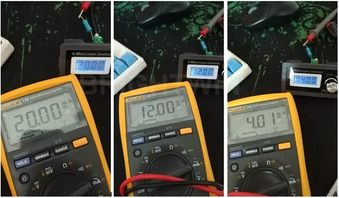 4-20mA Signal Generator Testing