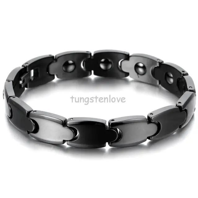 Aliexpress Clic Energy Magnetic Health Balance Clic Energy Magnetic Health Balance Bracelets Men Jewelry Black Ceramics For S Anium Steel Bracelet