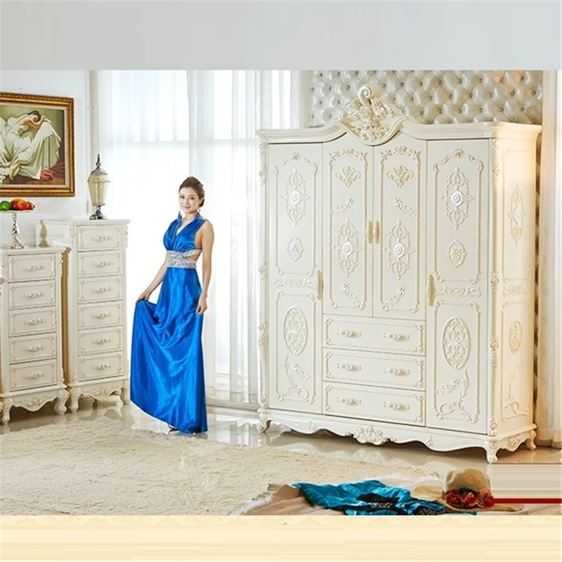 Madera деревянный шкаф Range Vetement для хранения кварто Европейский шкаф Mueble De Dormitorio мебель для спальни шкаф