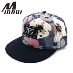 Minhui новинка 2015 модные выглядывает Бейсболки для женщин Snapback плоские шляпы для уличных танцев подарок хип-хоп Шапки для Для мужчин и Для