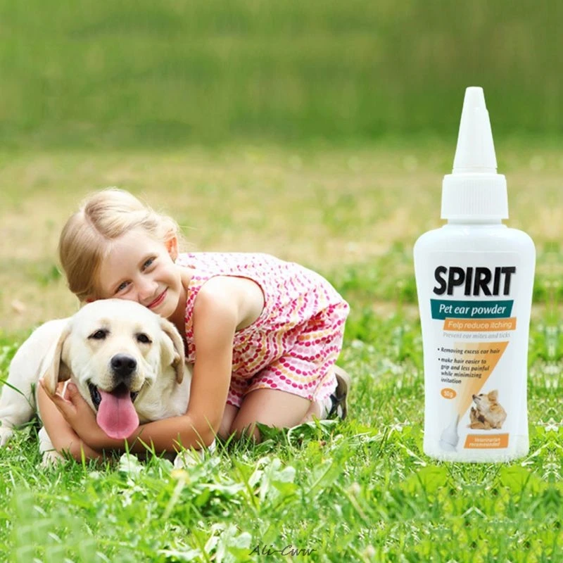 

Pet Clean Ear Powder Cat Dog Grooming Ear Canal Clean Health Care Powder Pets Ears Care Supplies