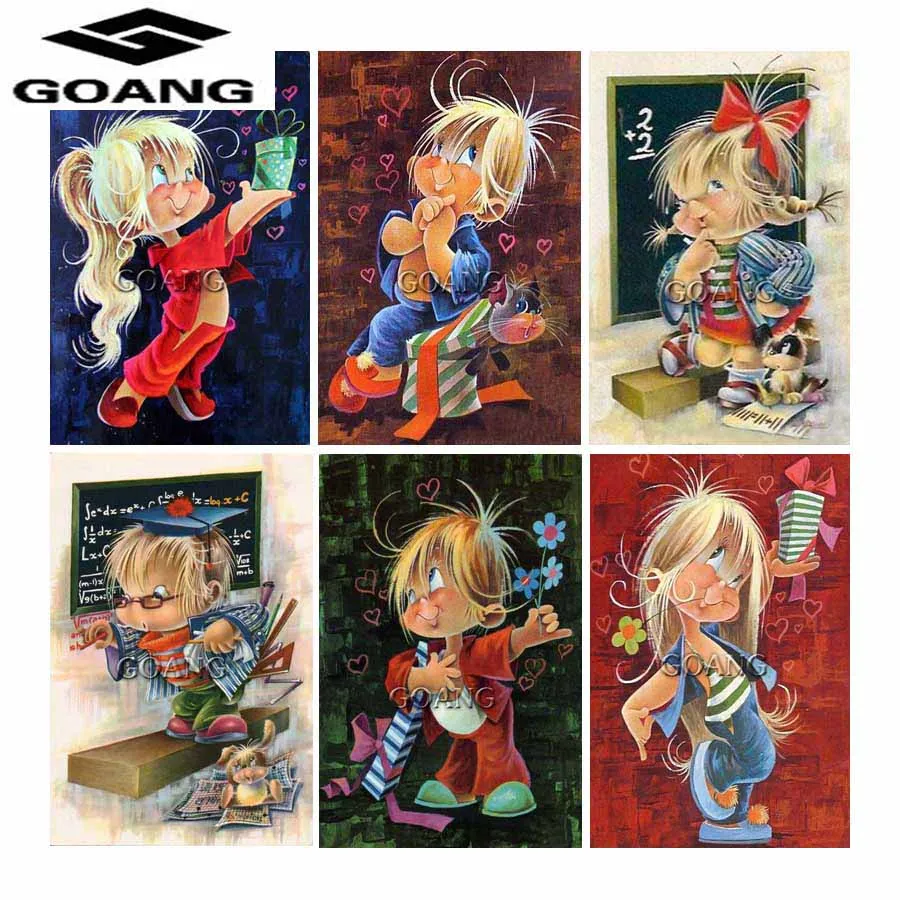 

diamond embroidery 5D diy Diamond Painting cartoon cross Stitch kits diamond mosaic pattern Angel girl home decor