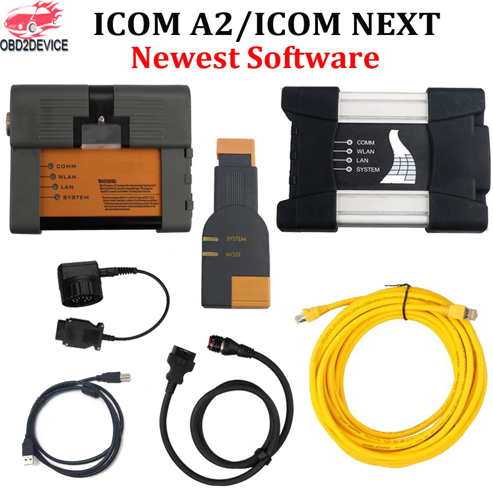 Новейшая модель Диагностический инструмент forBMW ICOM A2 + B C V2020 11 forbmw сканер