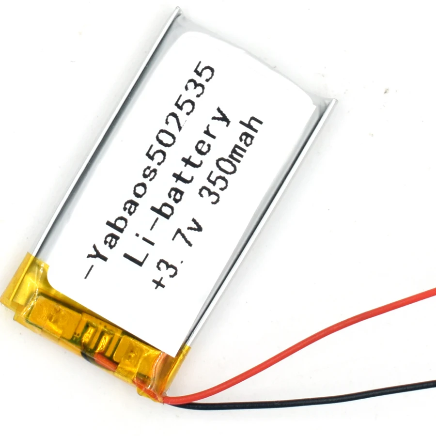 3 7 V 350 mAh 502035li-полимерная перезаряжаемая батарея Li Po ion LI для GPS Bluetooth MP3 MP4 052035 |