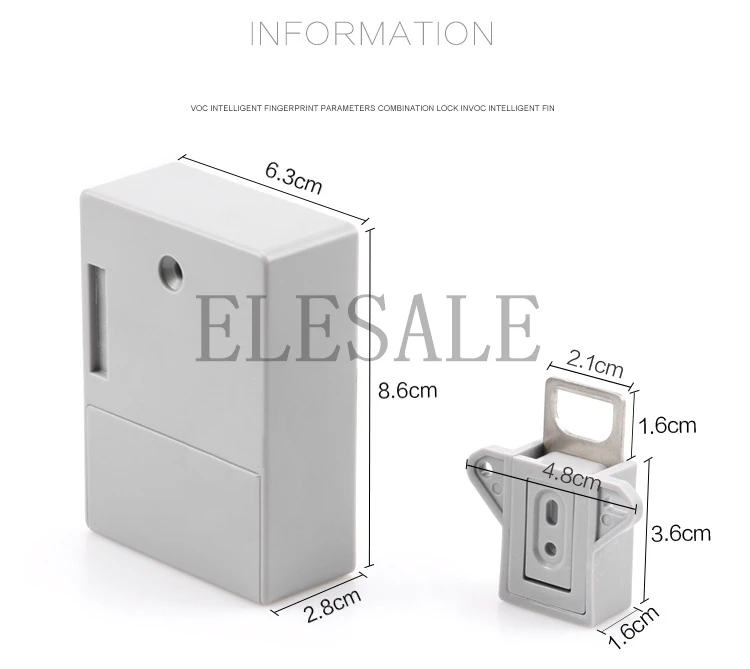 RFID Hidden Drawer Lock Furniture Desk Cabinet Locker Lock Safety Smart Home Door Cupboard Childproof Locks
