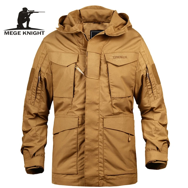 Trekking Olive Veste militaire Vintage M65 - pour Homme