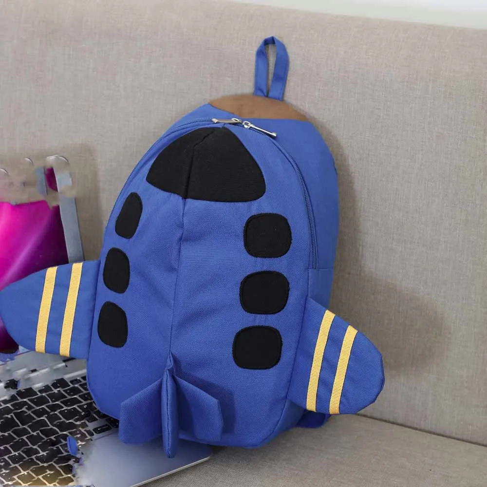 Симпатичный Самолет Рюкзак Дети Школьные сумки для девочек мальчиков мультфильм формы Детские Рюкзаки mochilas