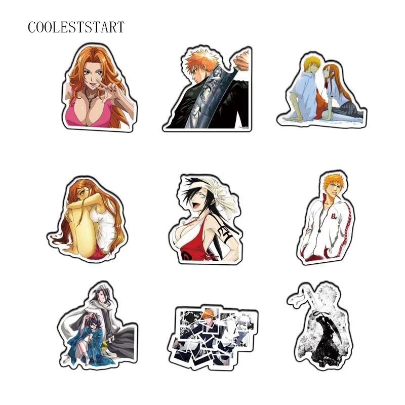 50 unids/pack lejía pegatinas japonés pegatinas Anime Manga japonés para el ordenador portátil del ratón de la motocicleta monopatín equipaje guitarra 50 unids/pack lejía pegatinas japonés pegatinas Anime Manga japonés para el ordenador portátil del ratón de la motocicleta monopatín equipaje guitarra