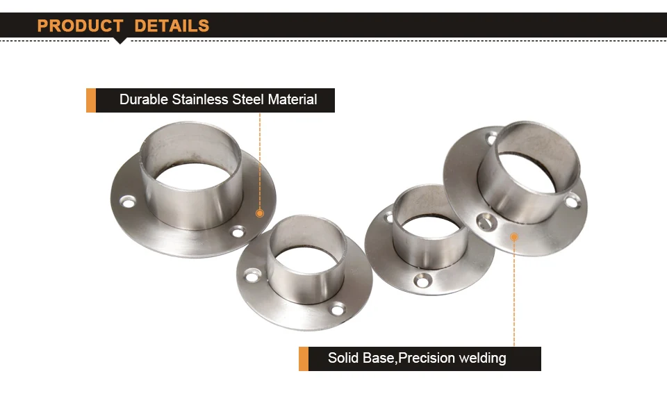 2шт 38 мм/51 мм фланцевый Кронштейн вешалка для одежды вешалка для сиденья труба кронштейн из нержавеющей стали гардеробная планка фланец кронштейн трубы