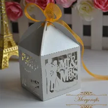 Свадебные коробки для невесты и жениха с лазерной гравировкой на заказ