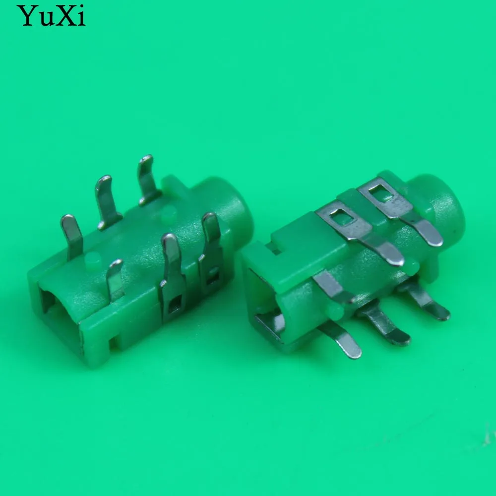 UXi 3 5 мм гнездо Аудио разъем 4 Pin SMT стерео для телефона PJ208A|audio phone jack|connector smtphone jack