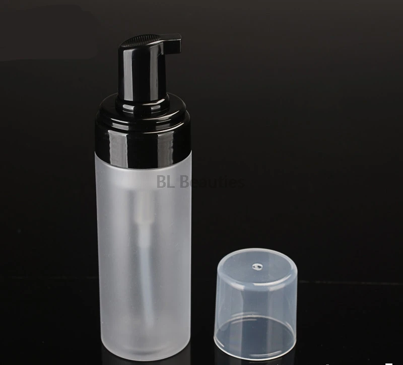 

100pcs 150ml PET Foam Bottle Frosted Clear Plastic Cosmetic Container, Empty Foaming Bottles For Liquid Soap,Refillable Bottles