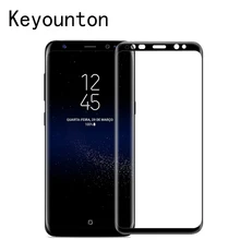 Eastion New Screen Protector Glass For Samsung Galaxy S8 Plus 5.8&6.2 inch 3D Full Cover Curved Side Tempered Protection Phone