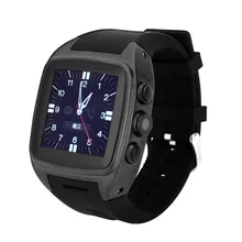 TF Micro Sim-karte 2G/3G Android 4.2 Smart Watch Phone 1,54 “Touchscreen Bluetooth 4,0 WiFi GPS Browsing Schrittzähler PSG Smartwatch