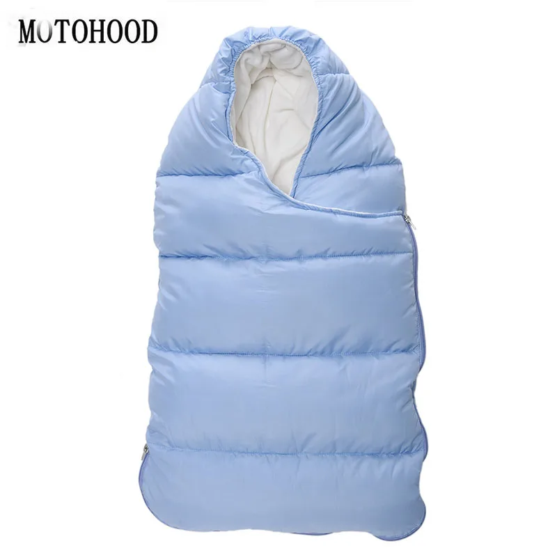 MOTOHOOD осень-зима теплый спальный мешок спальник для коляски мягкий спальный мешок мягкие детские одеяла для новорожденных Одеяло