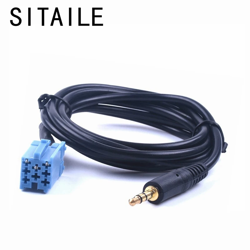 SITAILE 8pin 3.5mm AUX Audio Input Cable for VW Passat B5 Bora POLO