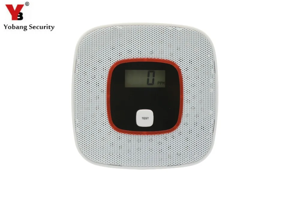 

Yobang Security Home Security Independent Leak Gas Alarm Detector CO Carbon Monoxide Poisoning Alarm Detector Co Gas Sensor