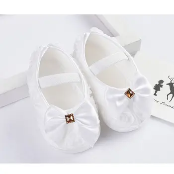 

Princess Baby Shoes Soft Sole Material Shoes Anti Slip Crib Shoes Sneaker Prewalker Toddler Kid 0-18M