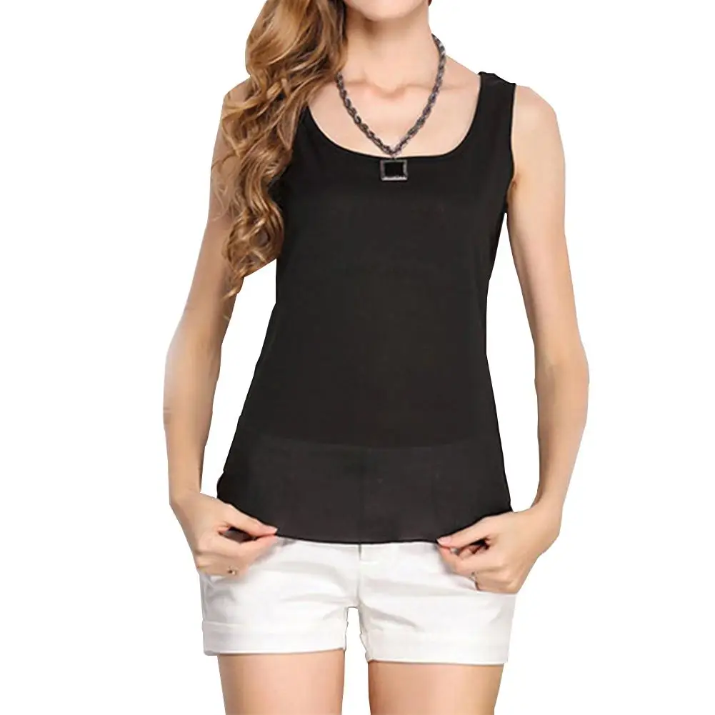 

2019 New Yfashion Women Candy Color Sleeveless Camisole Top Selling