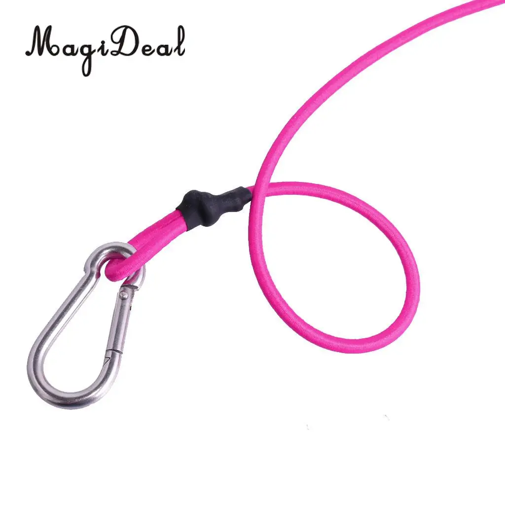 Elastic Kayak Canoe Safety Leash Fishing Rod Lanyard Paddle Leash for Kayaking Canoeing Rafting Inflatable Boat Accessories