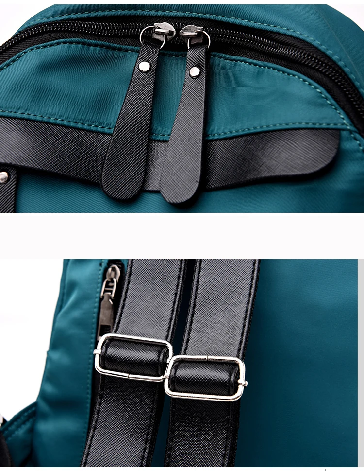 Женский рюкзак, новинка, водонепроницаемый, для путешествий, через плечо, Оксфорд, нейлон, черный, зеленый, сумки, Женский мини рюкзак(видео