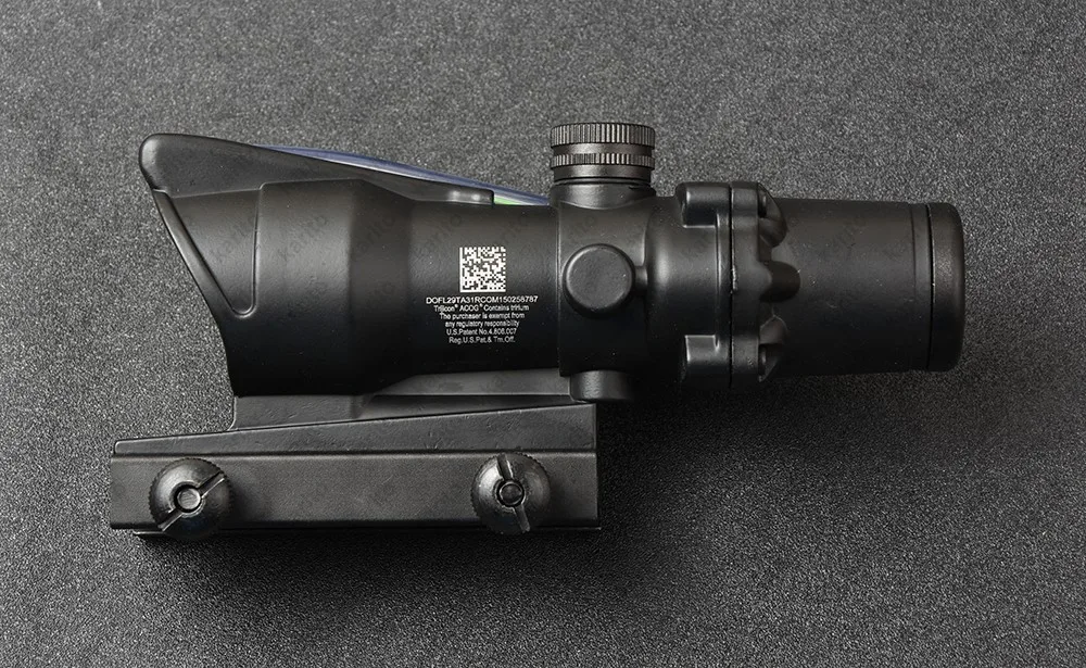 Тактический trijicon acog Стиль 4x32 Призма оптического волокна прицел водонепроницаемый M7184