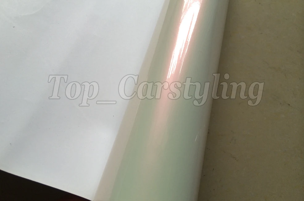 Pearlescent Gloss white pink shiny Pearl Film Car wrap vinyl Foile 3M APA ARLON mATT PEARL SATIN (6)