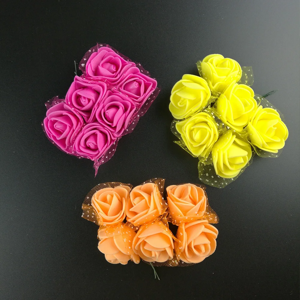 20pcs 3cm PE Rose Head Mini Foam Roses Artificial Flowers Home Wedding Car  Decorations Fake Rose Flowers For Needlework Bouquet - Price history &  Review, AliExpress Seller - Shop4430024 Store