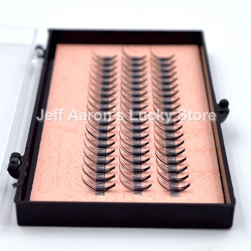 1 коробка конические Индивидуальные Накладные ресницы для наращивания Поддельные ресницы для макияжа 8-14 мм L1604