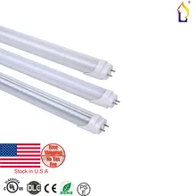 100pcs/lot stock in USA UL DLC T8 LED Tube Light 2ft 9W 18W 4ft SMD2835 AC100-277V Replacement G13 Lampada Led Fluorescent Bulb