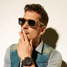 Для мужчин Для женщин холодный деревянный Солнцезащитные очки для женщин Мода поляризованные Солнцезащитные очки для женщин