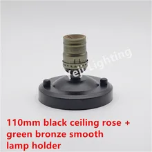 Настольная лампа edison Винтаж Ретро Алюминий лампа Разъем E27 светодиодные лампы огни Освещение аксессуары DIY