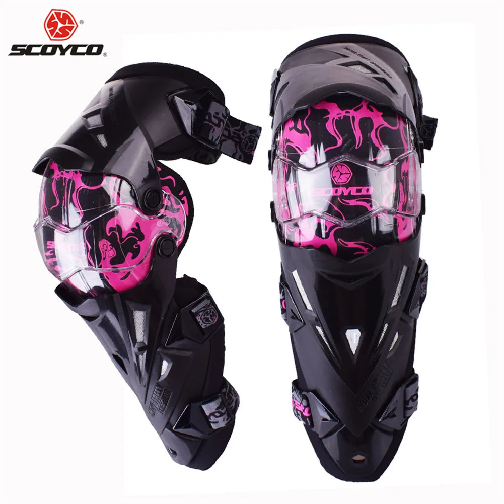 

Limited edition Scoyco K12 women Pink Motorcycle kneepad Protective Motocross Knee Protector motorsports kneepad Protective Gear
