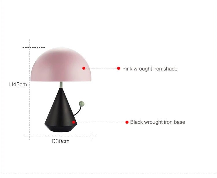 Современный минималистичный Настольный светильник для детской комнаты в скандинавском стиле, прикроватная тумбочка для спальни, креативная художественная настольная лампа