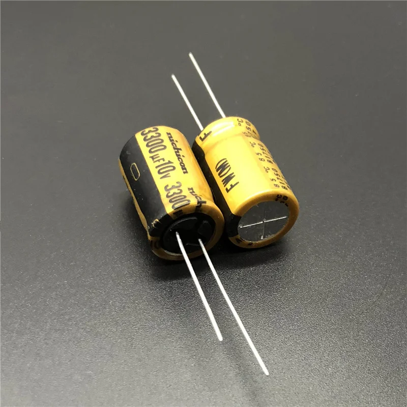 5 шт/20 шт 3300uF 10В NICHICON FW серия 12 5x20 мм 10V3300uF HiFi аудио конденсатор | Электронные