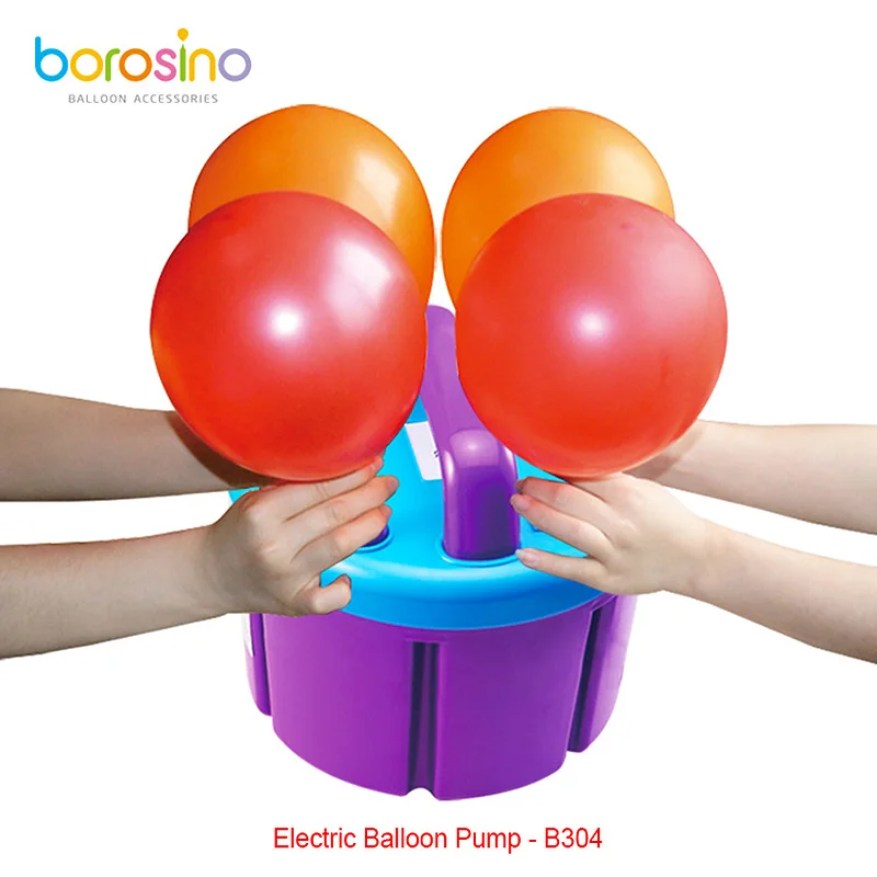 

B304 Free Shipping Four Nozzles Electric Balloon Inflator Machine
