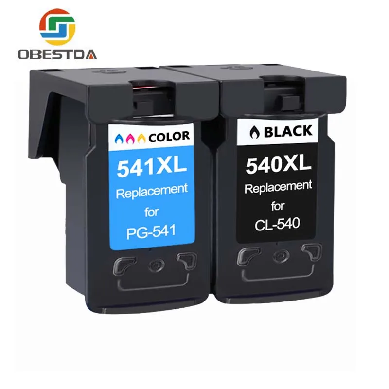 Obestda pg 540 cl 541 font b cartridge b font For Canon 540 541 XL pixma