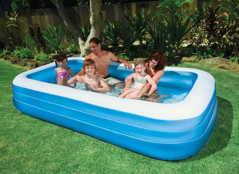 inflatable 3 ring swimming pool