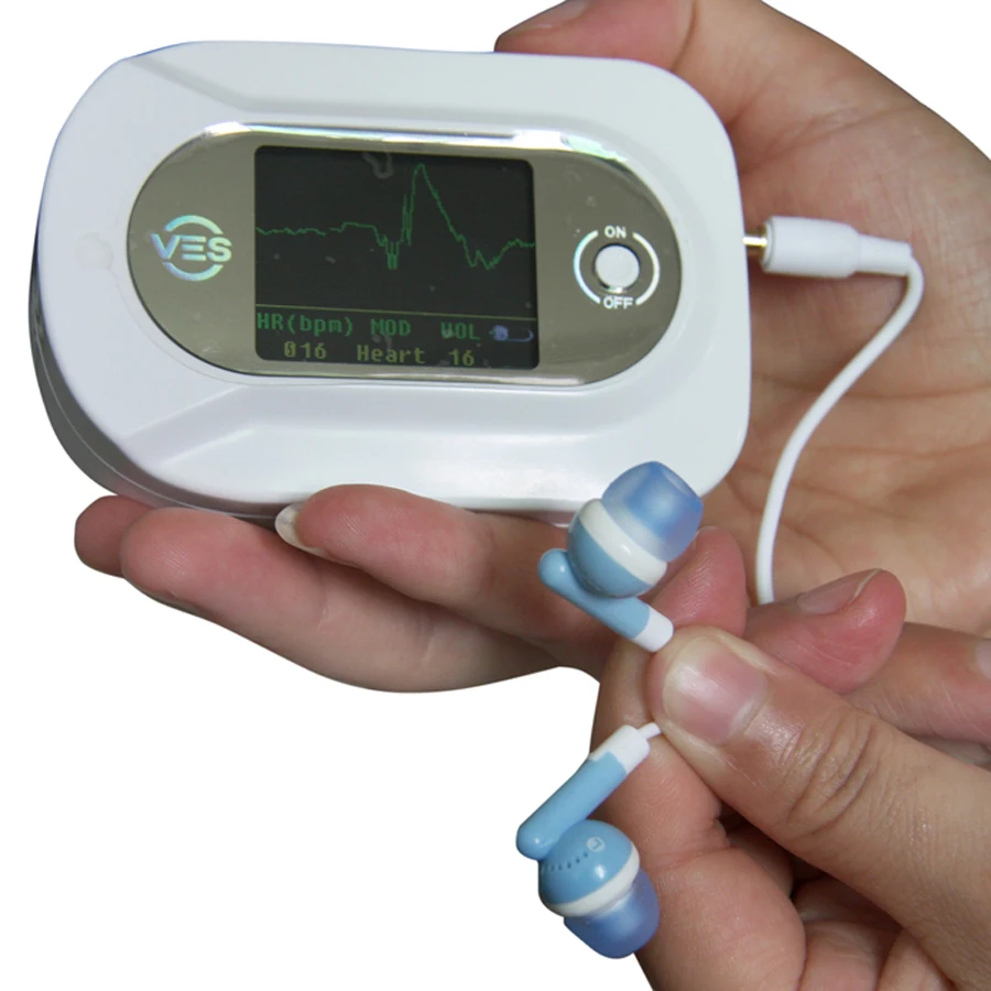 

NEW CE Visual Electronic Stethoscope ECG + Free PR SpO2 probe Fonendoscopio Doktor Steteskop Medical Equipment